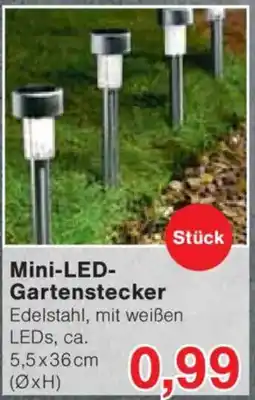 Jawoll Mini-LED Gartenstecker Angebot