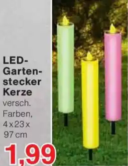 Jawoll LED Gartenstecker Kerze Angebot