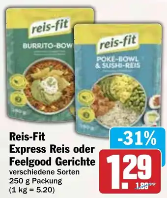 HIT Reis-Fit Express Reis oder Feelgood Gerichte Angebot
