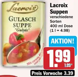 Hit Lacroix Suppen Angebot
