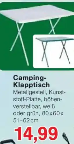 Jawoll Camping Klapptisch Angebot