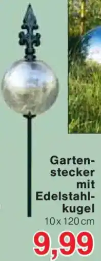 Jawoll Gartenstecker mit Edelstahlkugel Angebot
