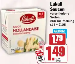 Hit Lukull Saucen Angebot