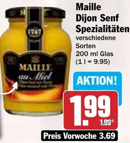 Hit Maille Dijon Senf Spezialitäten Angebot