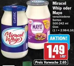 Hit Miracel Whip oder Mayo Angebot
