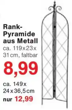 Jawoll Rank Pyramide aus Metall Angebot