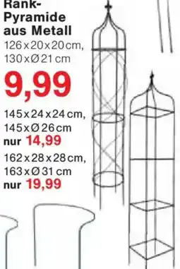 Jawoll Rank Pyramide aus Metall Angebot