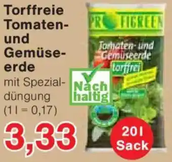 Jawoll Torffreie Tomaten und Gemüseerde Angebot