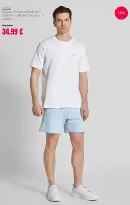Peek & Cloppenburg HUGO Regular Fit Sweatshorts mit Label-Print Angebot