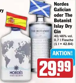 Hit Nordes Galician oder The Botanist Islay Dry Gin Angebot