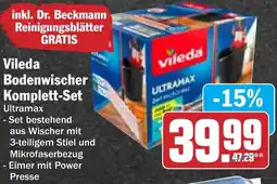 Hit Vileda Bodenwischer Komplett-Set Angebot