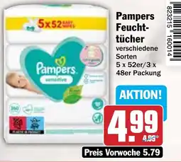 Hit Pampers Feuchttücher Angebot