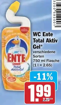 Hit WC Ente Total Aktiv Gel Angebot