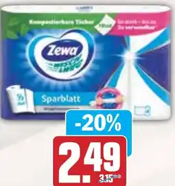 Hit Zewa Wisch & Weg Haushaltstücher Angebot