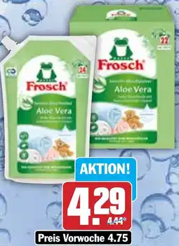 Hit Frosch Waschmittel Pulver oder Flüssig Angebot