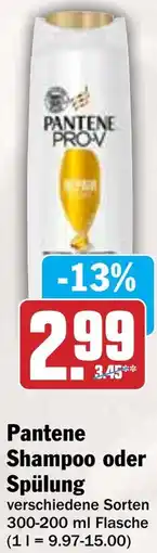 Hit Pantene Shampoo oder Spülung Angebot