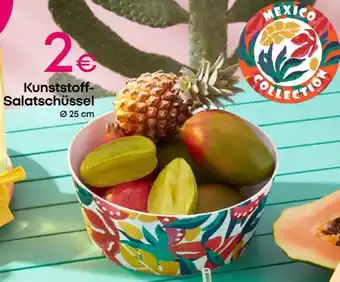 PEPCO Kunststoff Salatschüssel Angebot