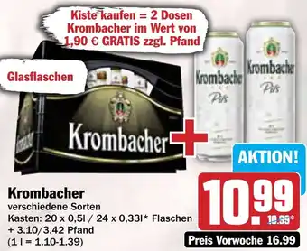 Hit Krombacher Angebot