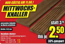 B1 Discount Baumarkt Holzdiele Kiefer Angebot