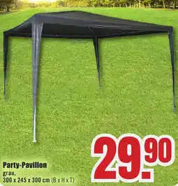 B1 Discount Baumarkt Party-Pavillon Angebot