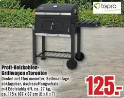 B1 Discount Baumarkt tepro Profi-Holzkohlen Grillwagen Toronto Angebot