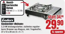 B1 Discount Baumarkt Enders Gaskocher Nelson Angebot