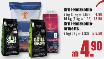 B1 Discount Baumarkt Grill-Holzkohle Angebot