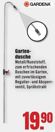 B1 Discount Baumarkt GARDENA Gartendusche Angebot
