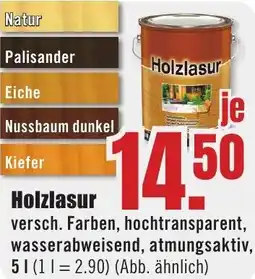 B1 Discount Baumarkt Holzlasur Angebot