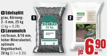 B1 Discount Baumarkt Edelsplitt Angebot