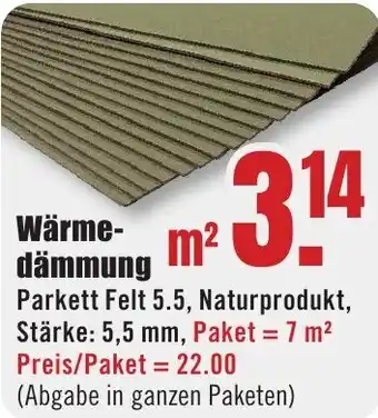 B1 Discount Baumarkt Wärmedämmung Angebot