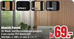 B1 Discount Baumarkt Akustik-Paneel Angebot