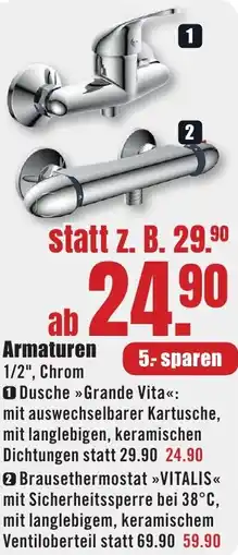 B1 Discount Baumarkt Armaturen Angebot