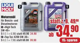 B1 Discount Baumarkt LIQUI MOLY Motorenöl Angebot