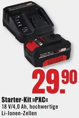 B1 Discount Baumarkt Einhell Starter-Kit PXC Angebot