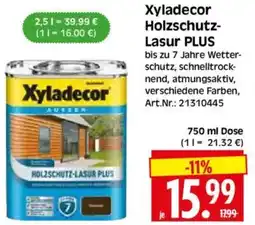 Edeka Herkules Xyladecor Holzschutz- Lasur PLUS Angebot