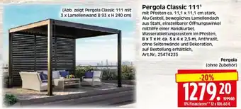 Edeka Herkules Pergola Classic 111 Angebot