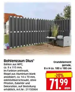 Edeka Herkules Bohlenzaun Dius Angebot
