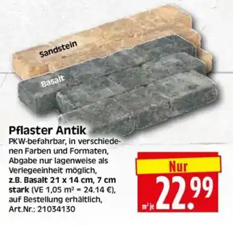 Edeka Herkules Pflaster Antik Angebot
