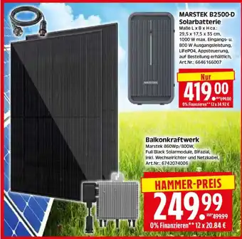 Edeka Herkules Balkonkraftwerk Angebot