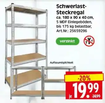 Edeka Herkules Schwerlast- Steckregal Angebot