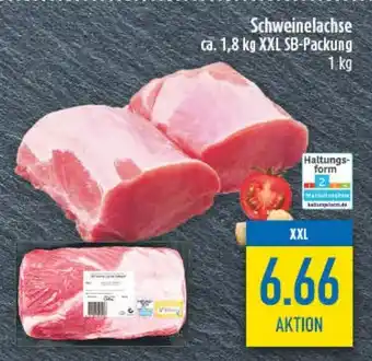 diska Schweinelachse Angebot