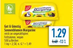 diska Gut & Günstig Sonnenblumen Margarine Angebot