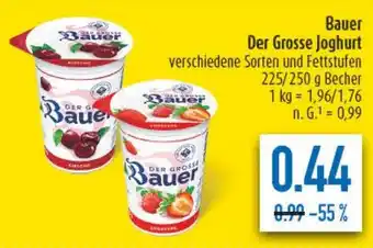 diska Bauer Der Grosse Joghurt Angebot