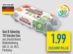 diska Gut & Günstig 10 frische Eier Angebot