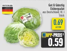 diska Gut & Günstig Eisbergsalat Angebot