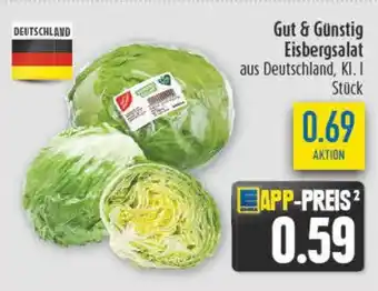 diska Gut & Günstig Eisbergsalat Angebot