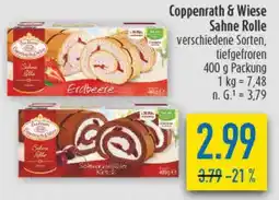 diska Coppenrath & Wiese Sahne Rolle Angebot