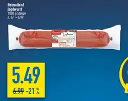 diska Heimatland Jagdwurst Angebot