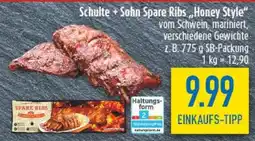diska Schulte Sohn Spare Ribs,,Honey Style" Angebot